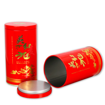 英紅九號包裝茶罐,茶葉鐵盒包裝設計