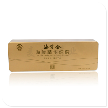 海參純粉片鐵盒子,保健品鐵皮盒包裝生產(chǎn)