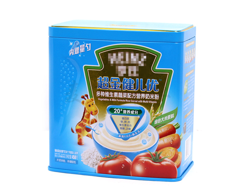 大號嬰幼兒營養奶米粉馬口鐵罐 大號嬰幼兒營養奶米粉馬口鐵罐