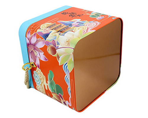 手提月餅鐵盒包裝組合定做工廠 手提月餅鐵盒包裝組合定做工廠