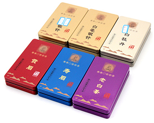 長方形馬口鐵盒茶葉收納小鐵盒 長方形馬口鐵盒茶葉收納小鐵盒